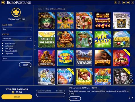 eurofortune casino|euro grand fortune casino.